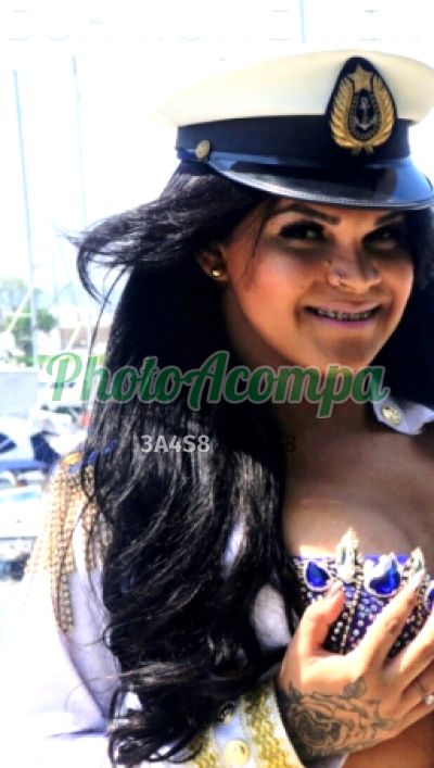 Nayzinha Peccado, transex no Rio de Janeiro