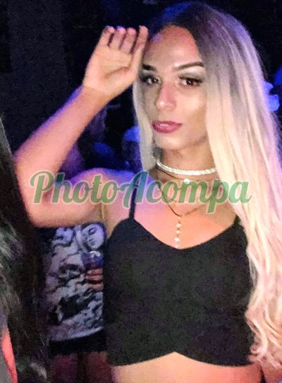 Valentinna, Trans no Guarujá