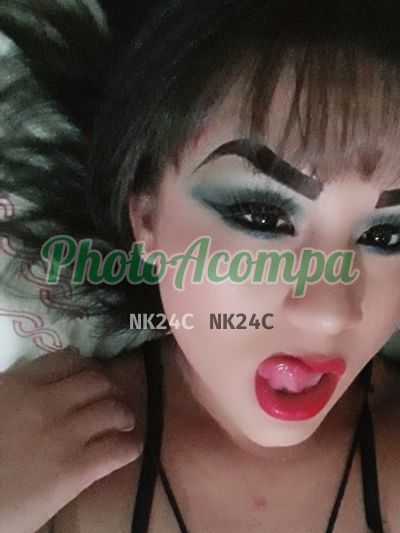 Myellem Alves, travesti em Santa Cecília (SP)