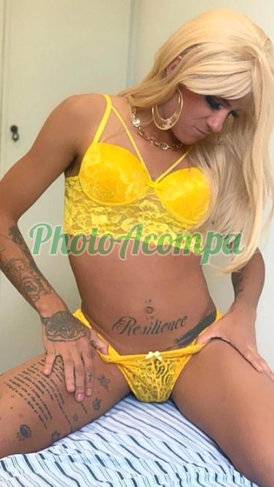 Nina Dotada, transex em Campinas