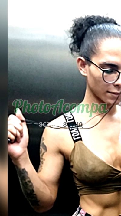 Rayssa Valentine, travesti na Consolação (SP)