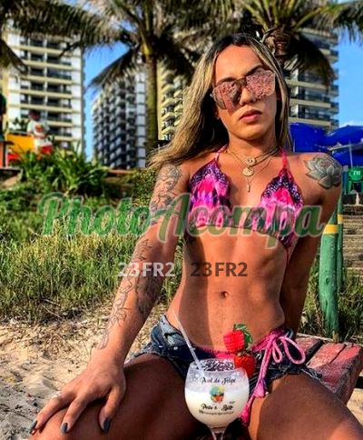 Nicoly, travesti no Rio de Janeiro