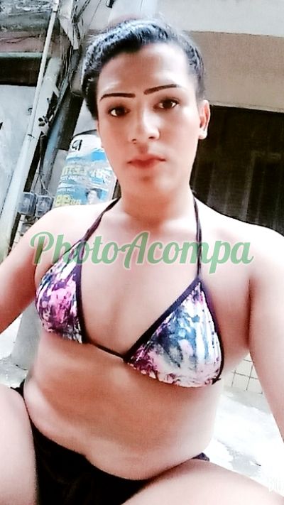 Ángel, travesti no Rio de Janeiro