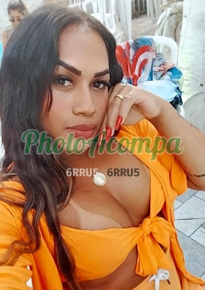 Lara, trans no Maracanã (RJ)