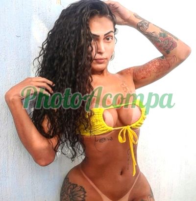 Jéssica, travesti no Rio de Janeiro