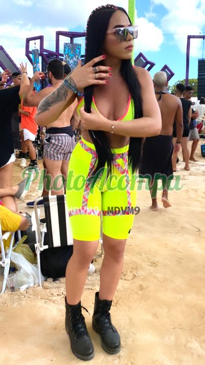 Andreza Guimarães, trans na Vila Olímpia (SP)