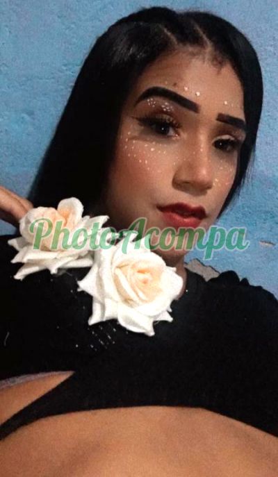 Ketellyn Fonchinelly, trans no Guarujá