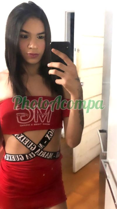 Agatha Luana, transex no Butantã (SP)