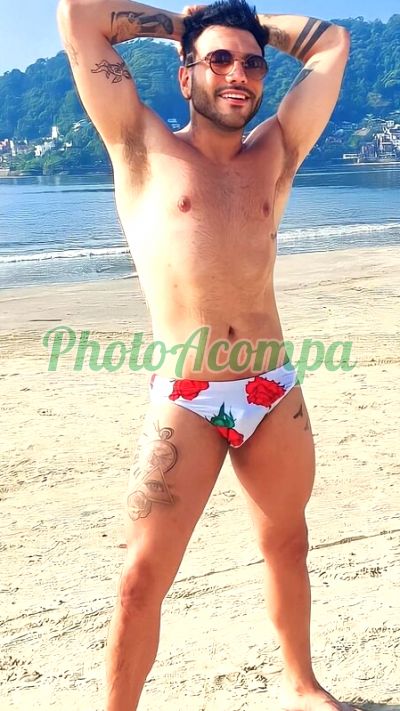 Renan, homem que faz massagens eróticas no ABC Paulista