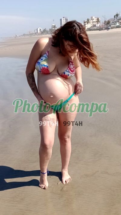 Lara, mulher que faz videochamadas e sexting