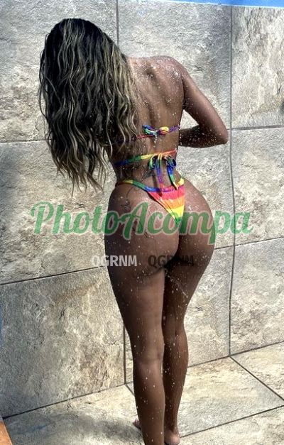 Franciele Gomes, garota de programa no Maracanã (RJ)