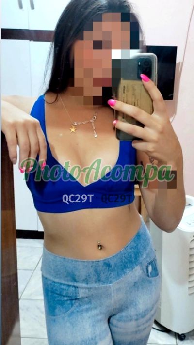 Luana, mulher que faz massagens eróticas em Americana
