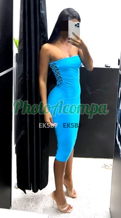 Luana, mulher que faz videochamadas e sexting