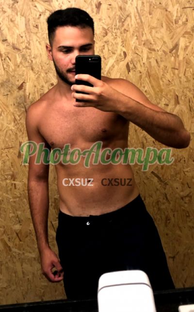 Luiz Alves, garoto de programa em São Paulo