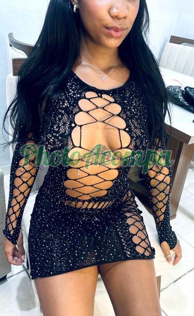 Madison Mello, mulher que faz videochamadas e sexting