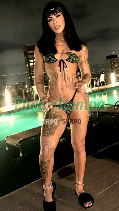Sabrina Lins, travesti em Pinheiros (SP)