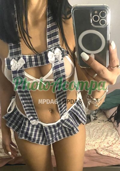 Natasha, mulher que faz videochamadas e sexting