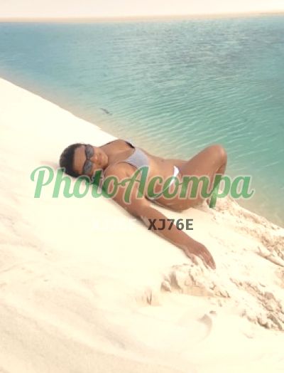 Gyslanna Maria, mulher que faz videochamadas e sexting