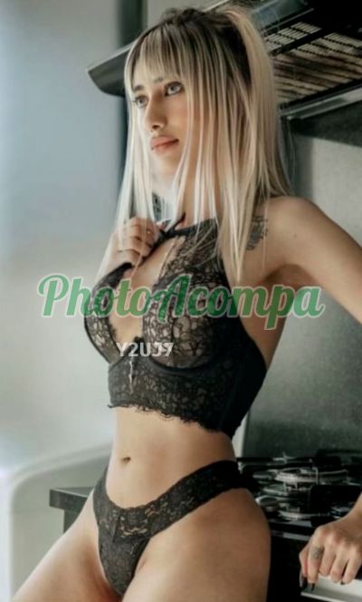 Irina, mulher que faz videochamadas e sexting