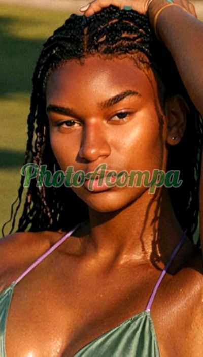 Mia, travesti em Copacabana (RJ)