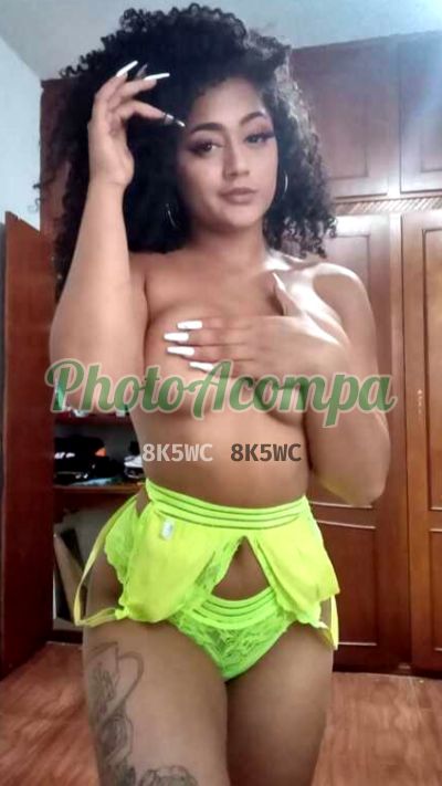 Safira, mulher que faz videochamadas e sexting