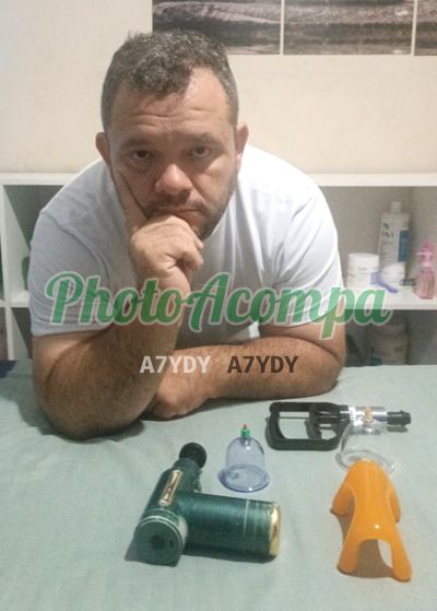 Antônio, Homem que faz massagens eróticas em São Paulo