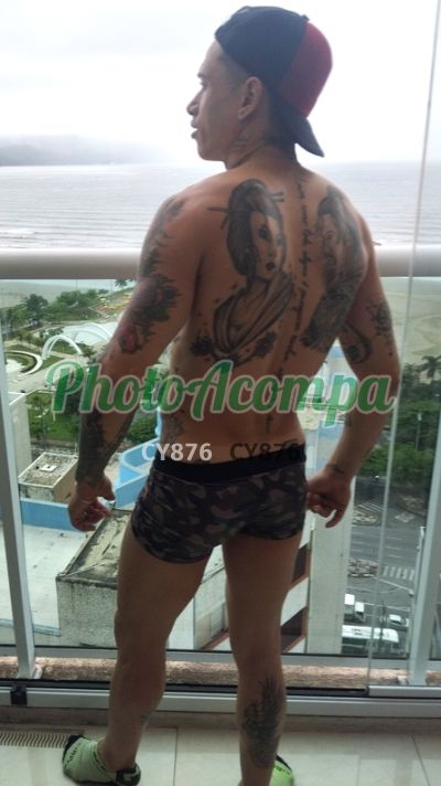 David Reymond, garoto de programa em Santos