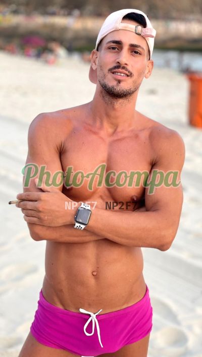 Gabriel Barra, garoto de programa em Copacabana (RJ)