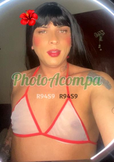 Bruninha, travesti em São Paulo