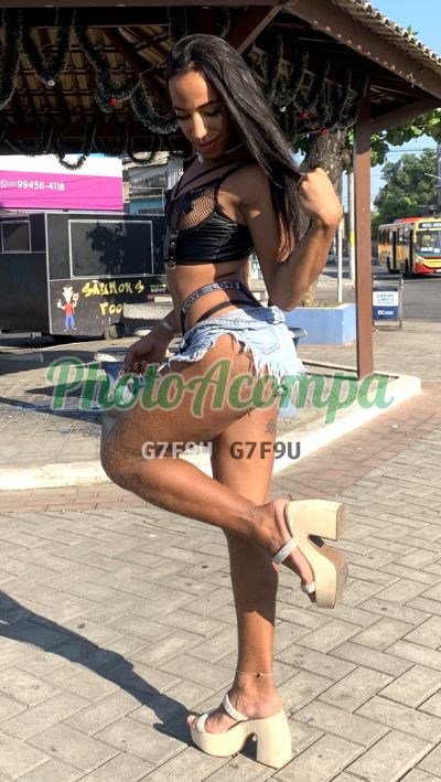 India Silva, travesti no Rio de Janeiro