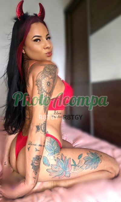 Larissa Devil (13) 99131-0553, transex em Santos