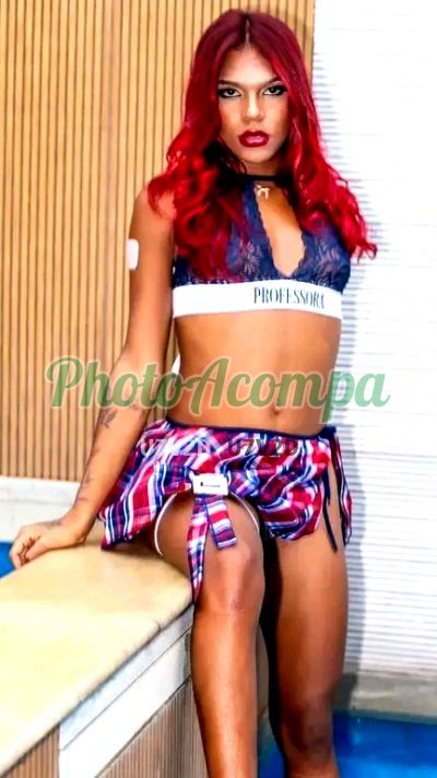 Vitória Abravanel, travesti em São Paulo