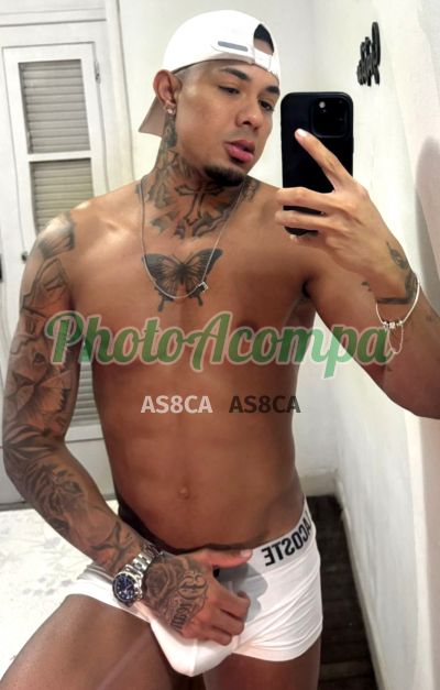 Nicollas Benner, garoto de programa em Copacabana (RJ)