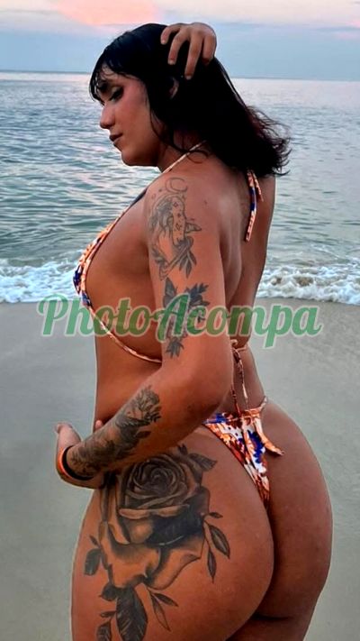 Tatuada rabuda SEM LOCAL (21) 96583-6375, transex em Duque de Caxias