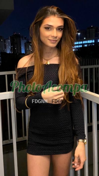 Vitoria Genevive, travesti em Bela Vista (SP)