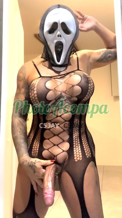 Jaqueline Santos, transex em Moema (SP)