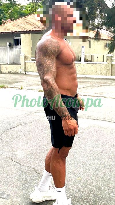 Bernard, garoto de programa na Barra da Tijuca (RJ)