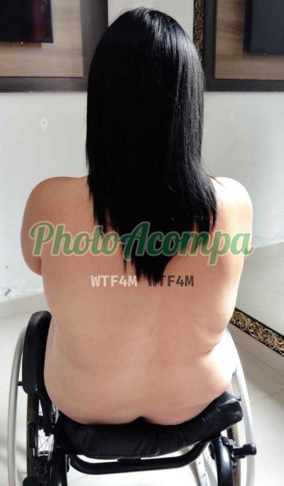 Cadeirante VIRTUAL (62) 99177-6819, mulher que faz videochamadas e sexting