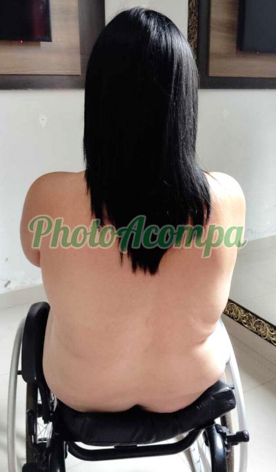 Cadeirante VIRTUAL (62) 99177-6819, mulher que faz videochamadas e sexting