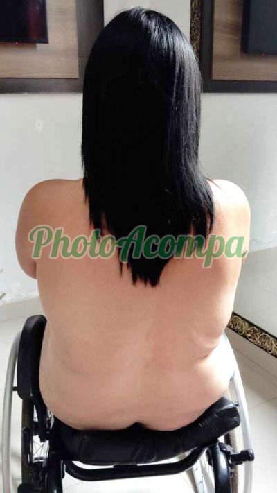 Cadeirante VIRTUAL (62) 99177-6819, mulher que faz videochamadas e sexting
