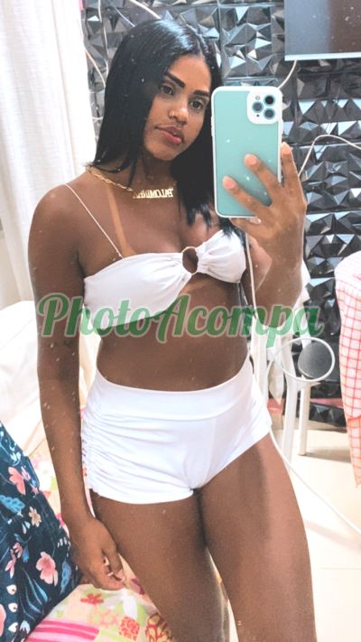 Palominha, mulher que faz videochamadas e sexting