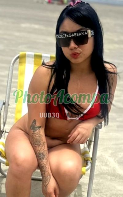 Andressa, mulher que faz videochamadas e sexting