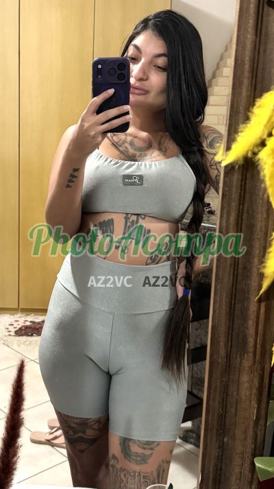 Rachell Rosinha, mulher que faz videochamadas e sexting