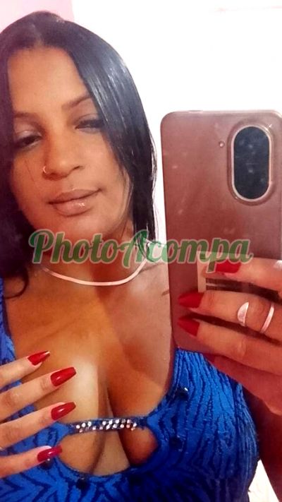 Alana, mulher que faz videochamadas e sexting