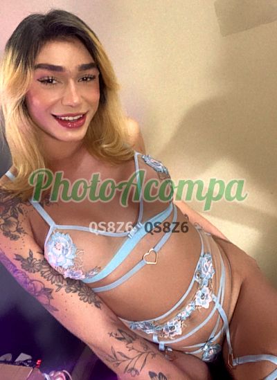 Gabriela Estela, transex em Santana (SP)